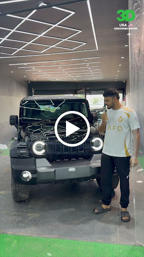 Another Happy Thar Owner at 3D Car Care Gurugram Sec 67! 🚙✨