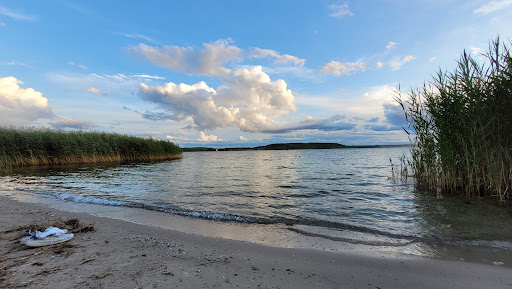 gebührenpflichtiger Parkplatz am Geiseltalsee in Frankleben
