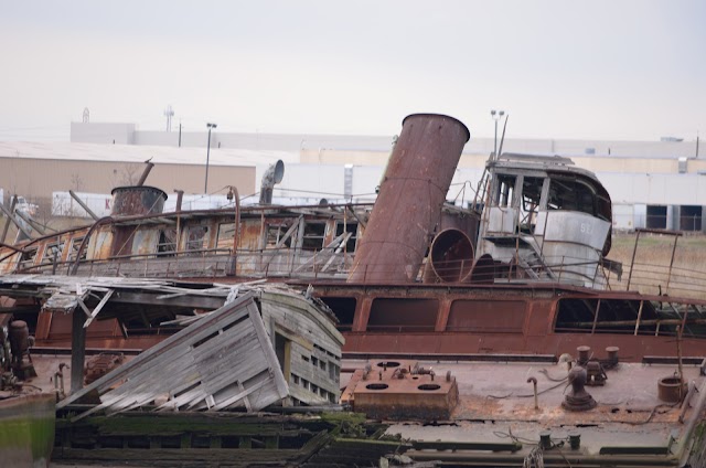 Staten Island Boat Graveyard