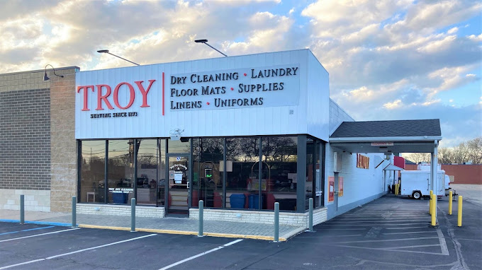 Troy Cleaners Store Front in Port Huron