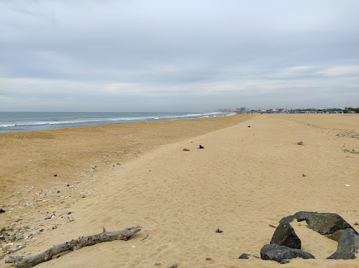 World's Second Longest Urban Beach - Marina Beach point