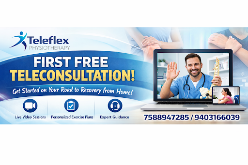 Get expert physiotherapy advice from home with a FREE Teleconsultation at Teleflex Physiotherapy.