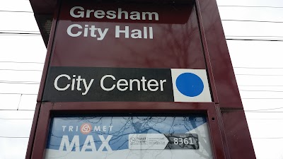 Gresham City Hall MAX Station