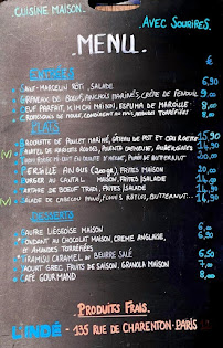 Menu L’INDÉ Restaurant Bar Page 5