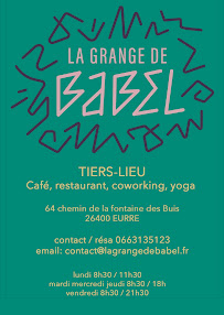Menu Le Babel Page 5