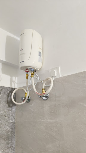 Gyser and exhaust fan in washroom and kitchen and water purifier installation in signature apartm… post image