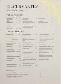 Menu El Cervantes Page 3