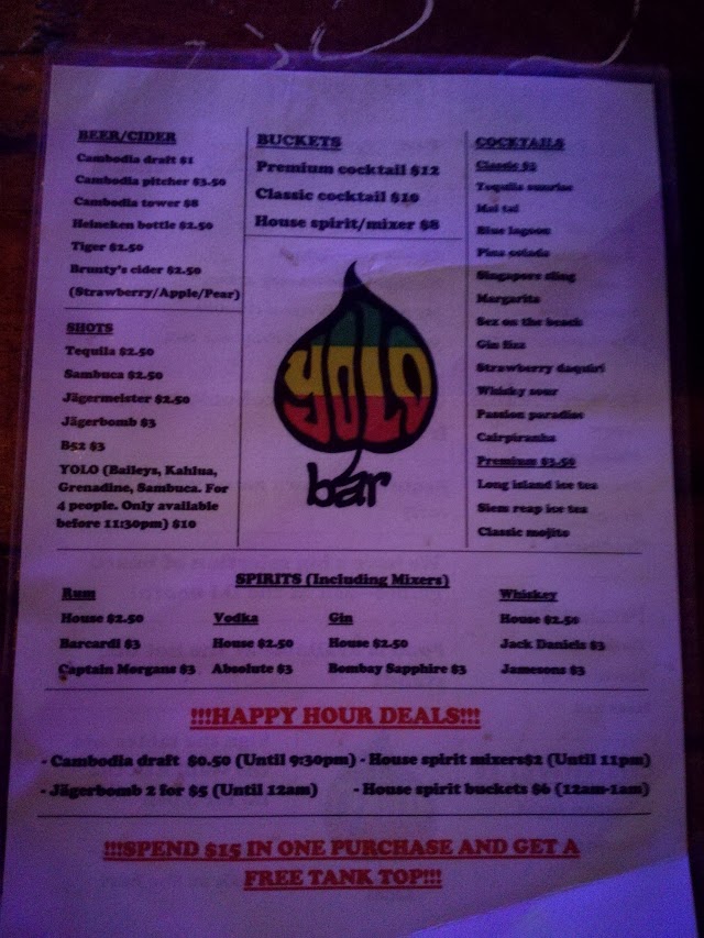 YOLO Bar