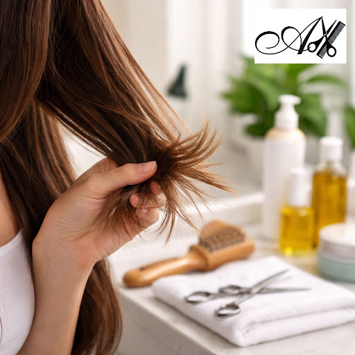 Tired of dry, frizzy hair and stubborn split ends? At Ally's Family Beauty Saloon in Tirumalagiri… post image