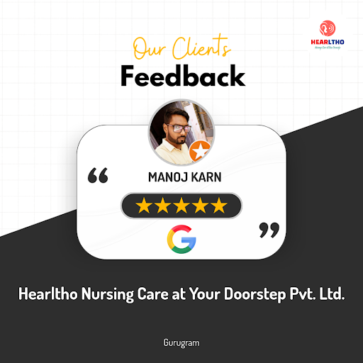 MANOJ KARN, a satisfied client, raves about the exceptional patient care taker services offered b… post image