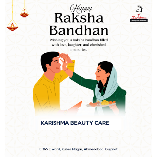Wishing you a Raksha Bandhan filled with love and beauty! At Karishma beauty care, the best beaut… post image