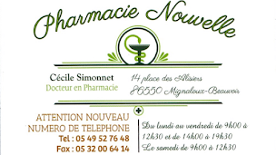 Photo n°9 de Pharmacie Nouvelle à Mignaloux-Beauvoir (Pharmacie bio)