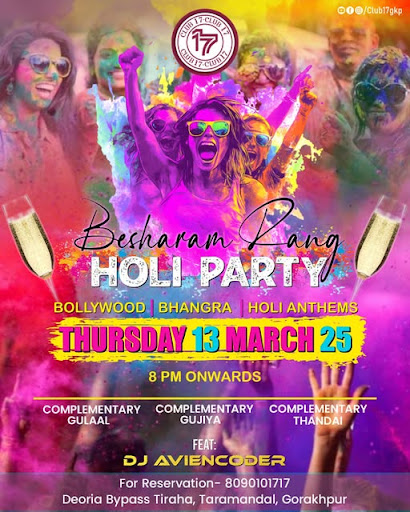 🎉🎭 Besharm Rang Holi Party 2025! 🌈🎶 post image