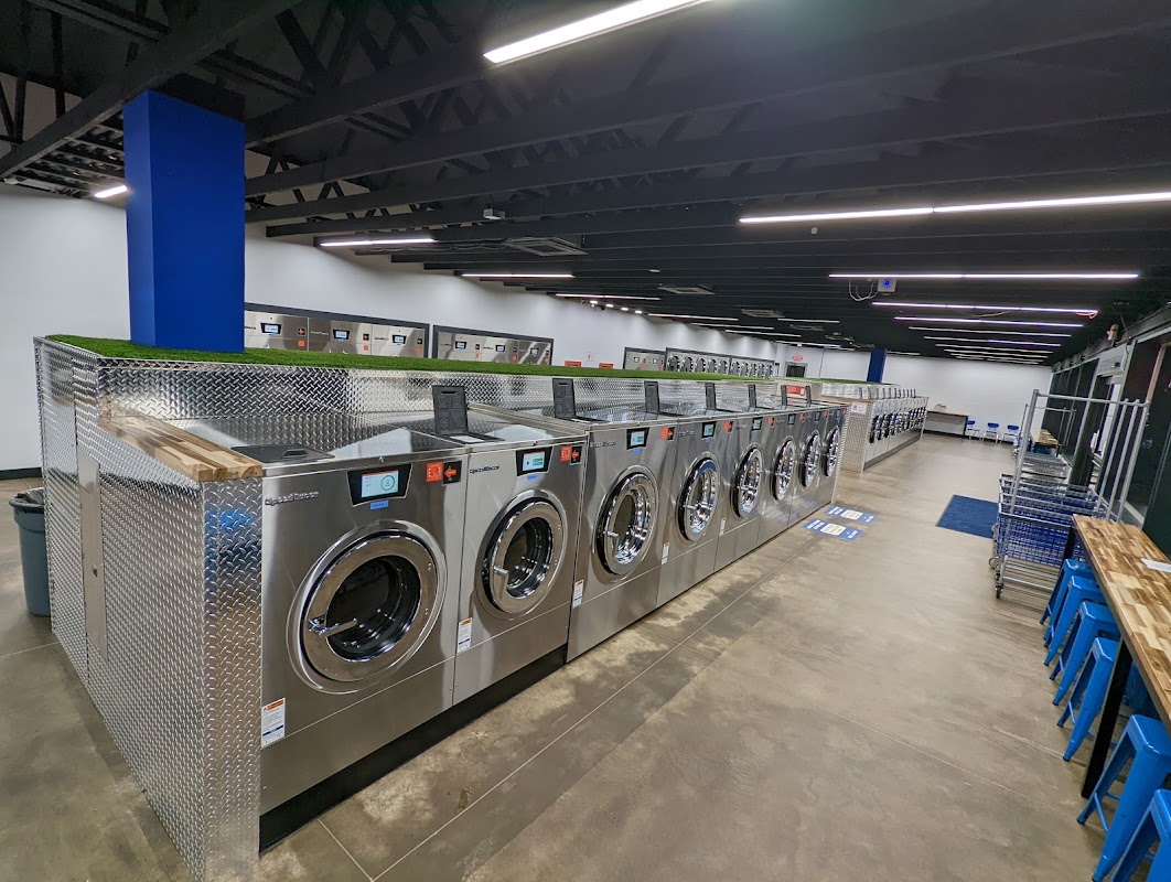 Clean laundry equipment at Brax Laundry - Oregon City in Portland, OR