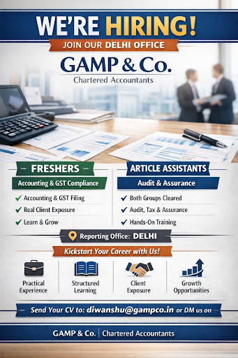 🚨 WE’RE HIRING | GAMP & Co., Chartered Accountants 🚨 post image