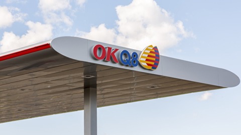OKQ8 Höör Björkgatan Logo