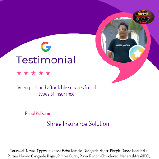 Rahul Kulkarni, a satisfied customer from Pune, raves about his experience with Shree Insurance S… post image