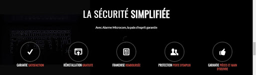 Alarme Microcom - Visual