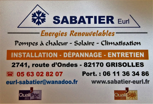 SARL Sabatier - Climaticien - Thumbnail