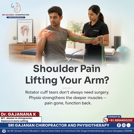 A sharp pinch when lifting the arm overhead is often impingement, a space problem within the shou… post image