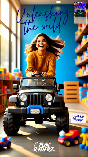 Get ready to conquer the off-road trails with the Monster Jeep from FUN RYDERZ, Chennai's most lo…