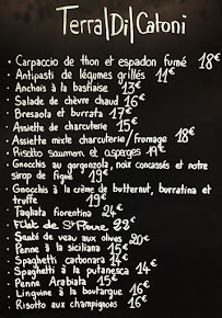 Menu Terra di Catoni - Produits corses Page 1