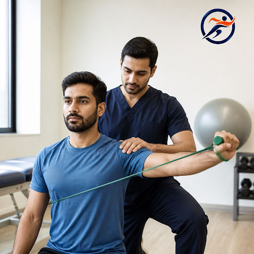 Rotator cuff pain making it hard to lift your arm, work, or sleep? At DDr Gaurrav Shah Physio cli… post image