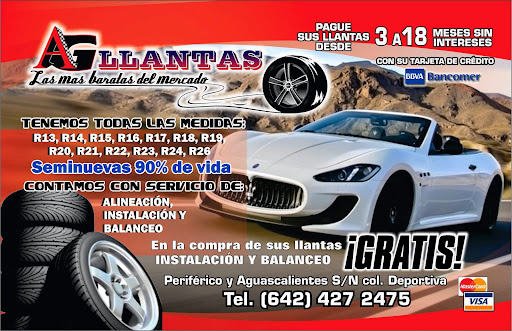 AG Llantas - Visual