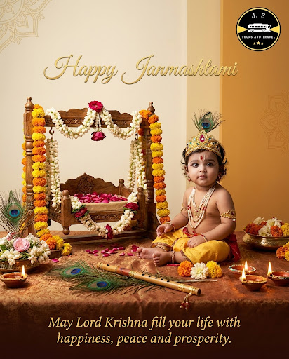 Feeling the festive spirit fade away without a beautiful Janmashtami celebration poster in Hydera… post image