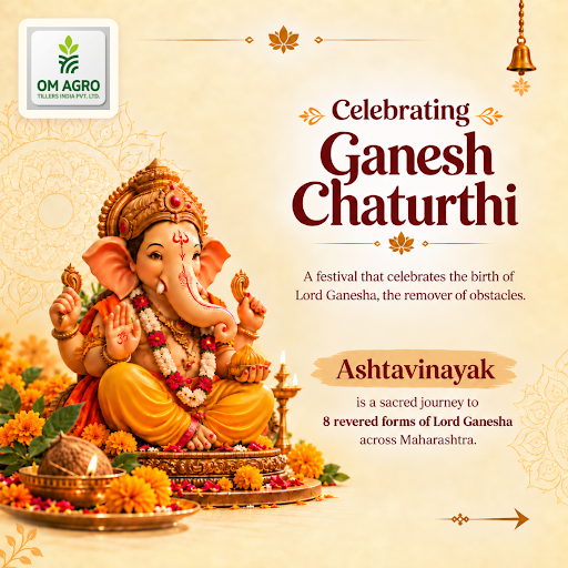 Celebrating Ganesh Chaturthi with gratitude and respect, Om Agro Equipments honors the spirit of… post image