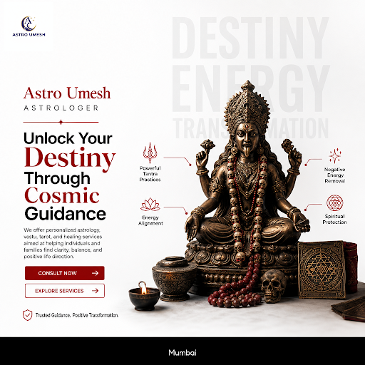 Astro Umesh offers expert astrology consultations, Vastu guidance, Tarot readings, Tantra practic… post image
