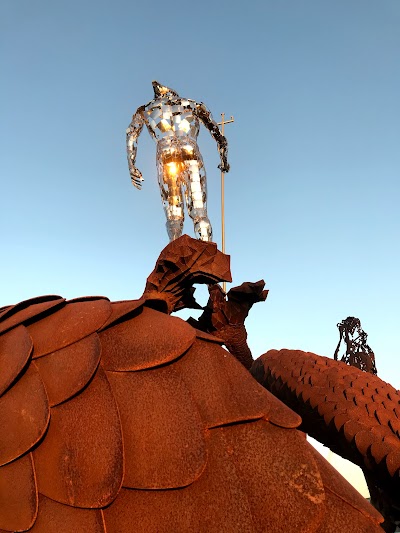 Sculpture rodon monument durres