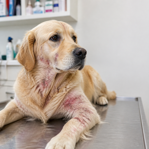 Itching, redness, hair loss or constant licking can be signs of skin allergies in your dog or cat… post image