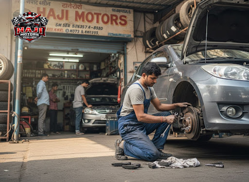 Is your car taking longer to stop or making squeaking sounds when you brake? At Haji Motors in Pa… post image