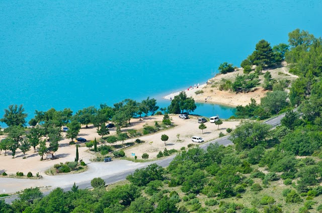 Plage du Lac de Sainte Croix