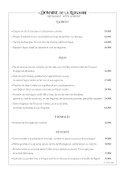 Photo n°1 de Restaurant - Domaine de La Reynaude à Aurons (Restaurant français)