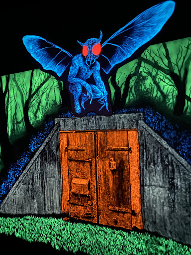Mothman Blacklight Mini-Golf Gallery - United States
