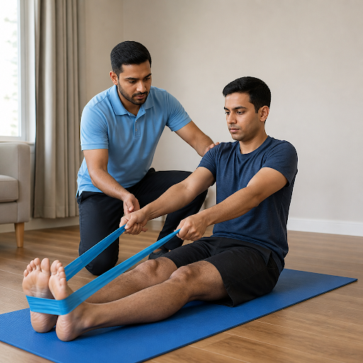 Recovering from pain or injury does not end when you step out of the clinic. At Aarya Physiothera…