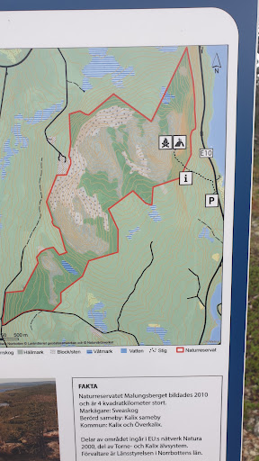 Parking for Malungsbergets Naturreservat - Thumbnail