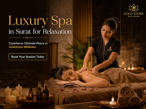 Escape into a world of calm and rejuvenation at Goldstone Wellness – the Luxury Spa in Surat for… post image