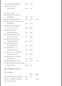 Menu Restaurant le Castellane Page 8