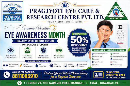 PRAGJYOTI EYE CARE & RESEARCH CENTRE PVT. LTD. post image