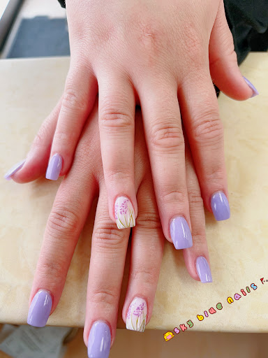 Sky blue nail spa Gallery - United States