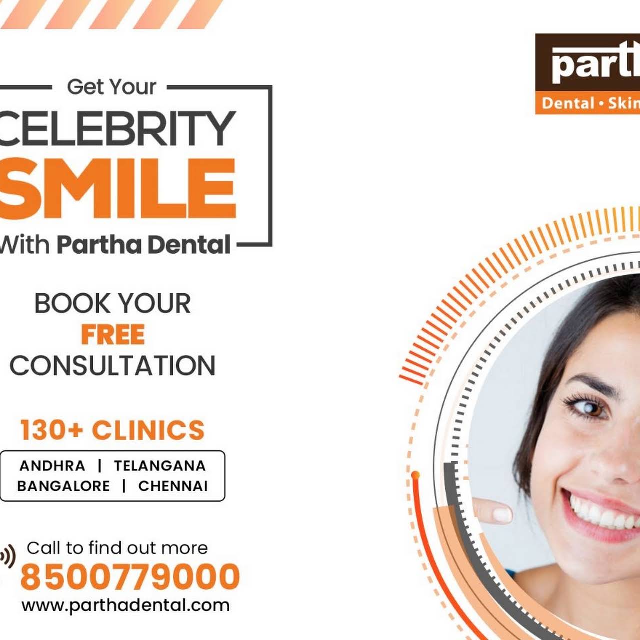 Partha Dental Skin Hair Clinic Dental Clinic in Himayatnagar