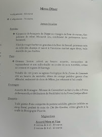 Menu Hyacinthe Page 1