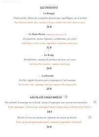 Menu La table de Guillôme à l’hôtel l’Arena Page 5