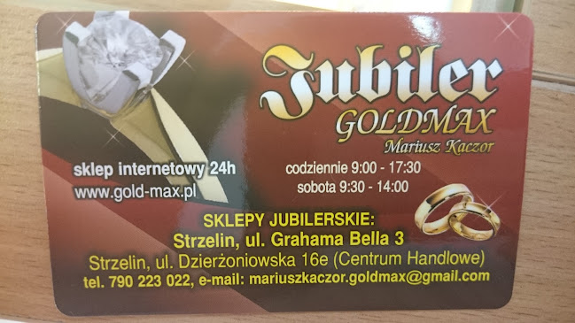 Jubiler GOLD-MAX 2 Mariusz Kaczor - Strzelin