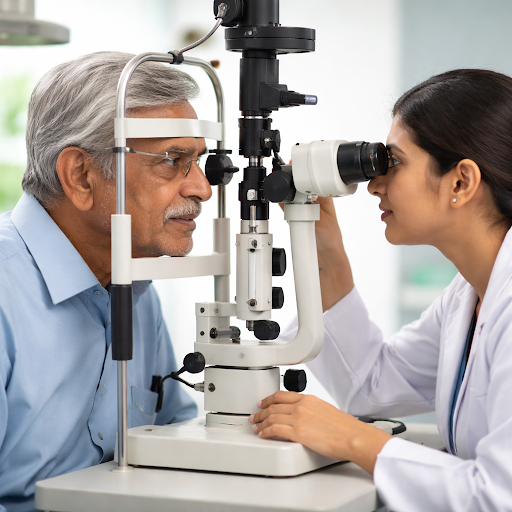 Cataract often develops slowly and painlessly, so many people in Hyderabad don’t notice vision ch… post image