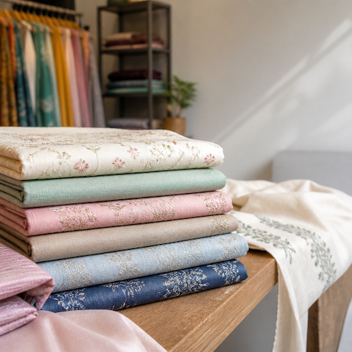 At PASSION PALETTE in Gangotri, Mehsana, every design starts with premium fabric. Our team carefu… post image