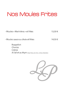 Menu Restaurant Chez Marius Page 20